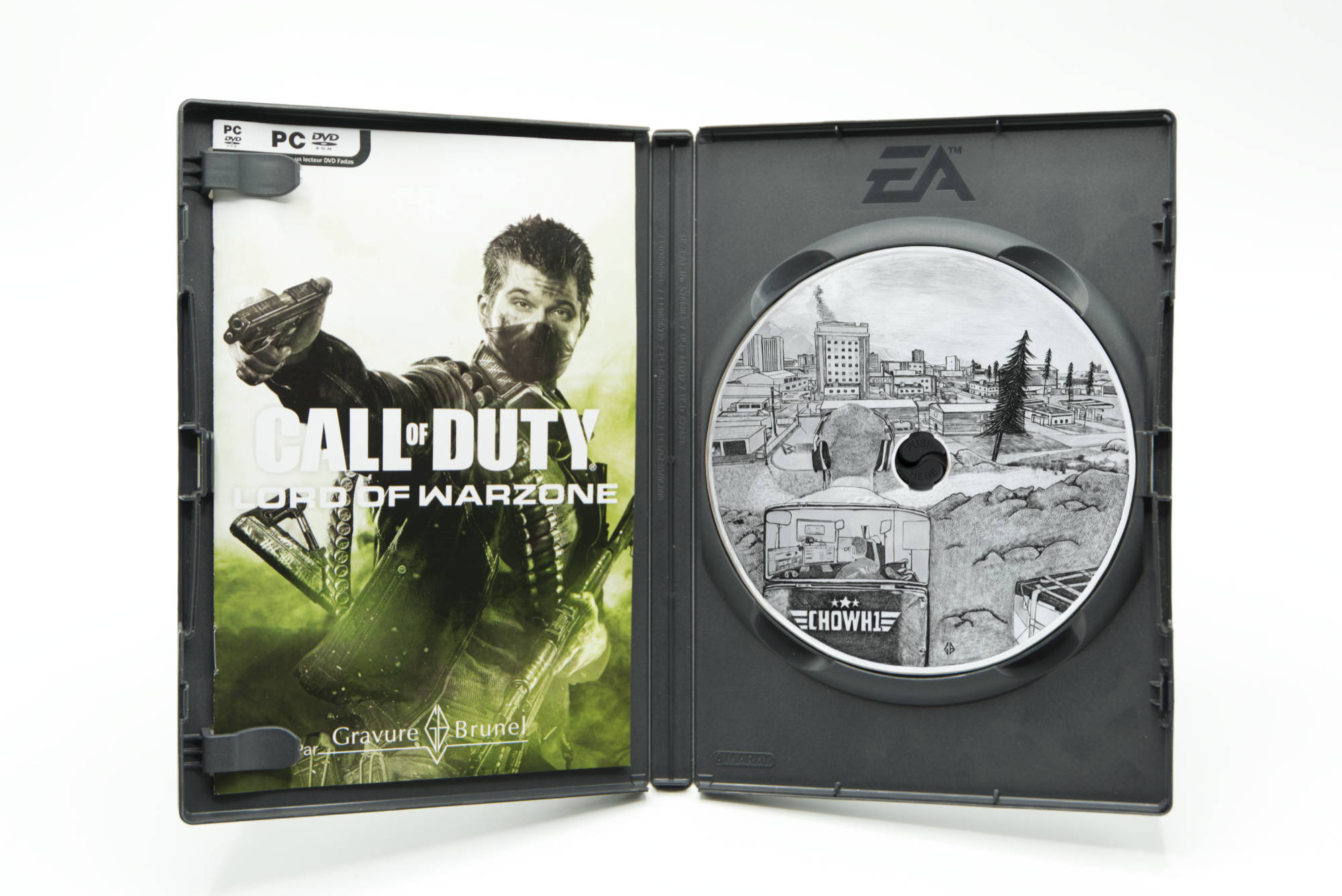 Trophée unique gravé pour ChowH1, victoire WSOW 2021